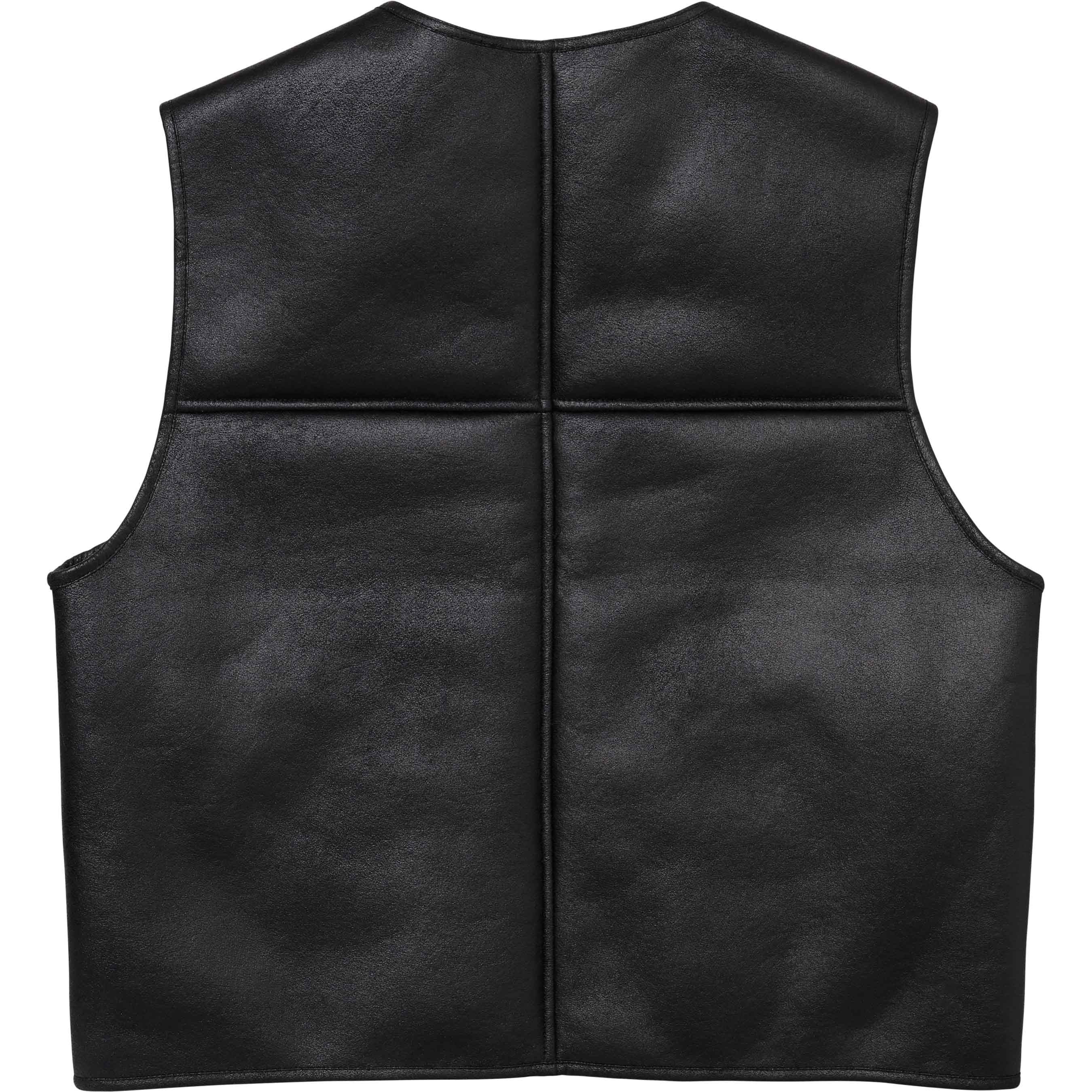 Reversible Faux Shearling Vest view 14
